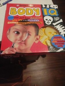 Smart Kids body IQ game and book Great Learning